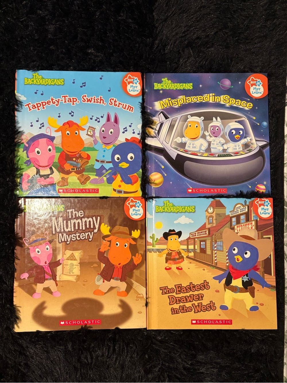 4 The Backyardigans Kids Book Set